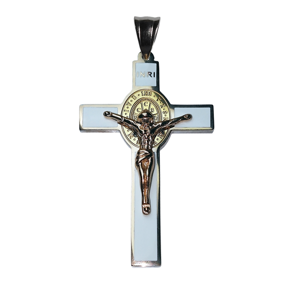Rose Gold Crucifix