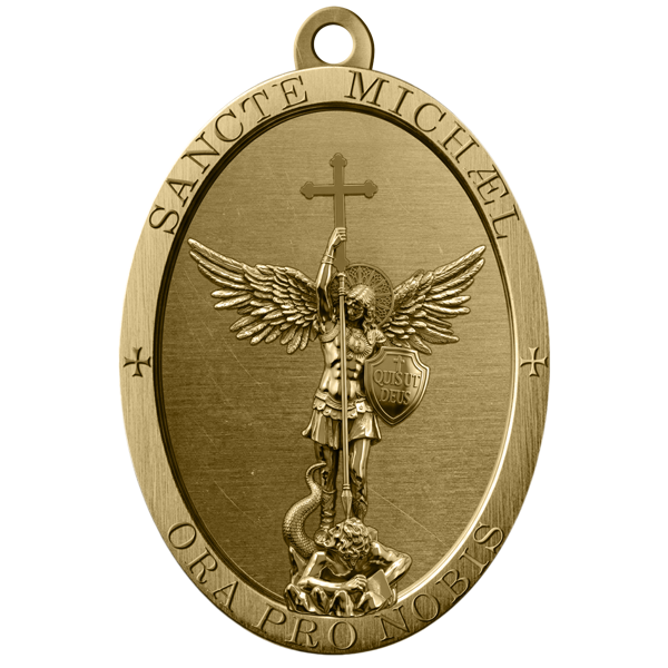 St. Michael Medal Front