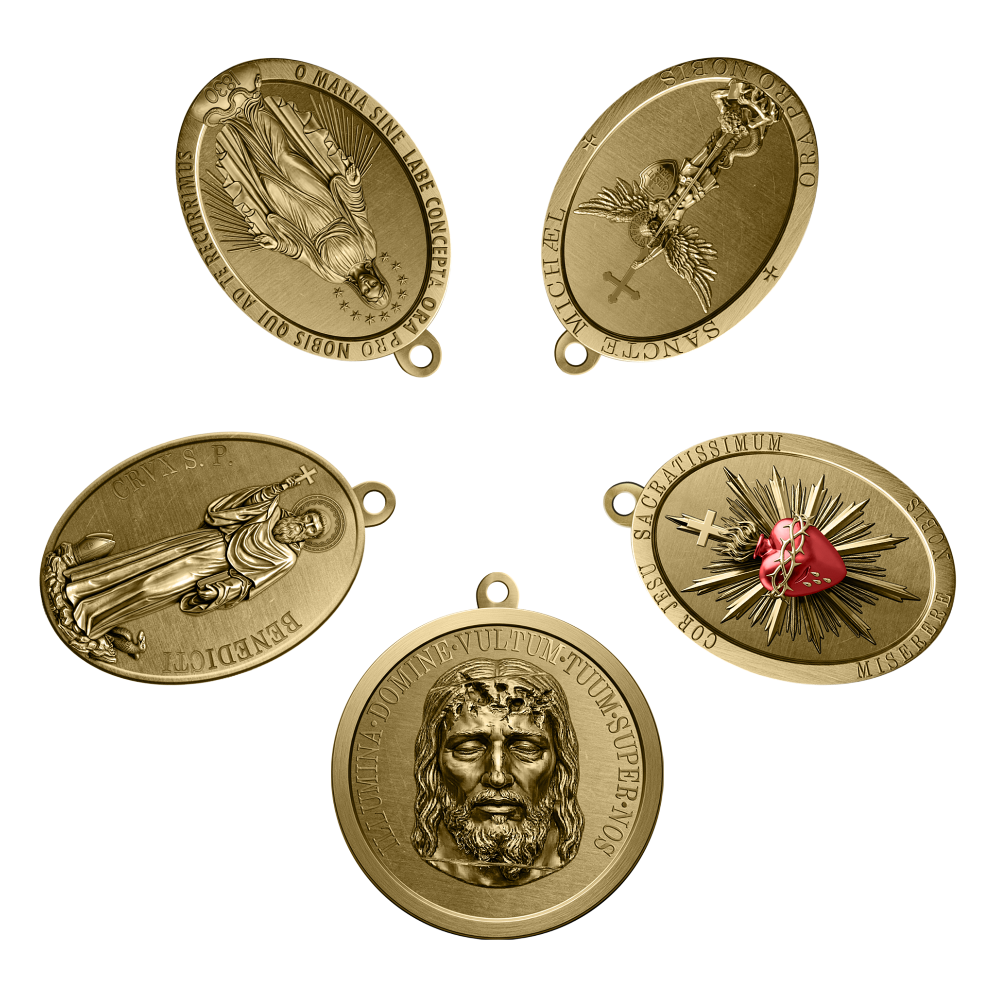5 Medal Ultimate Shield in Gold